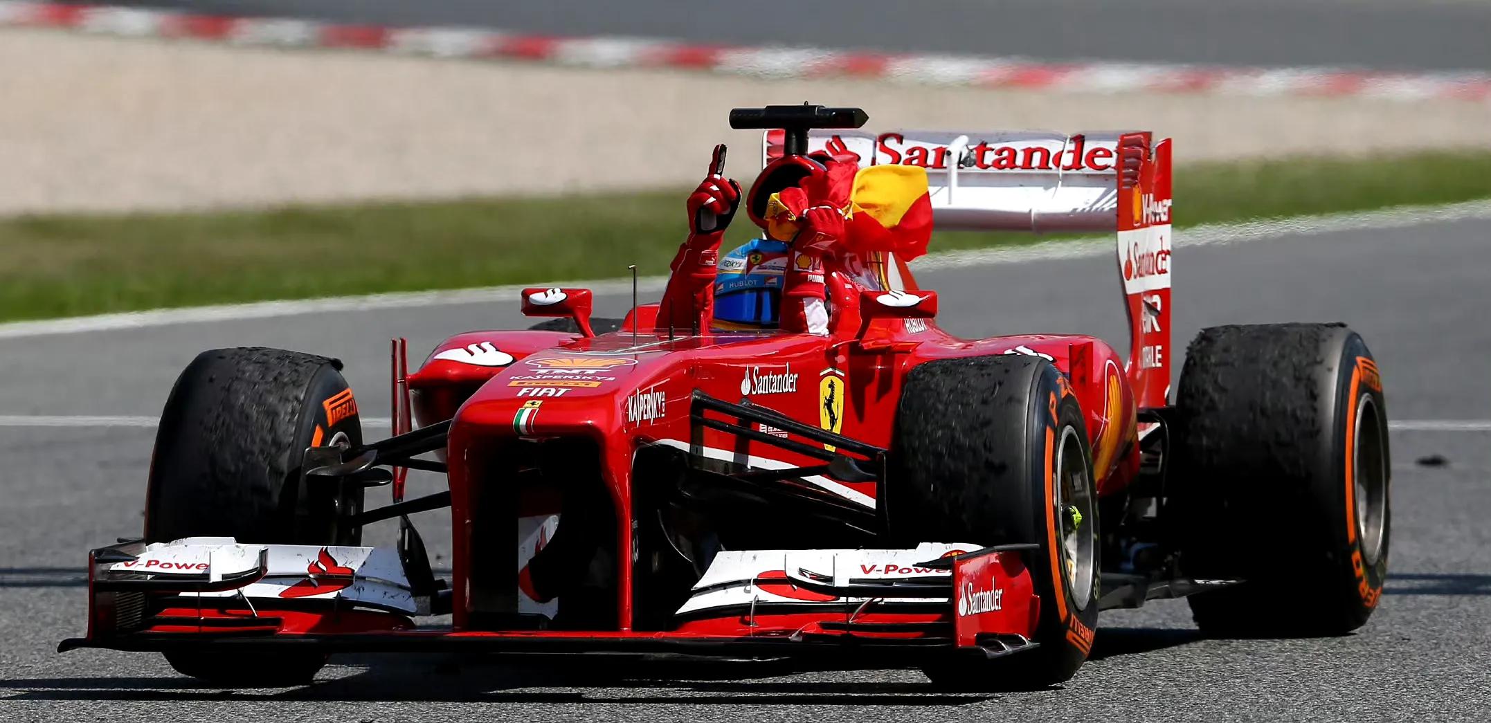 法拉利逆转索伯车队，塞恩斯统治全场